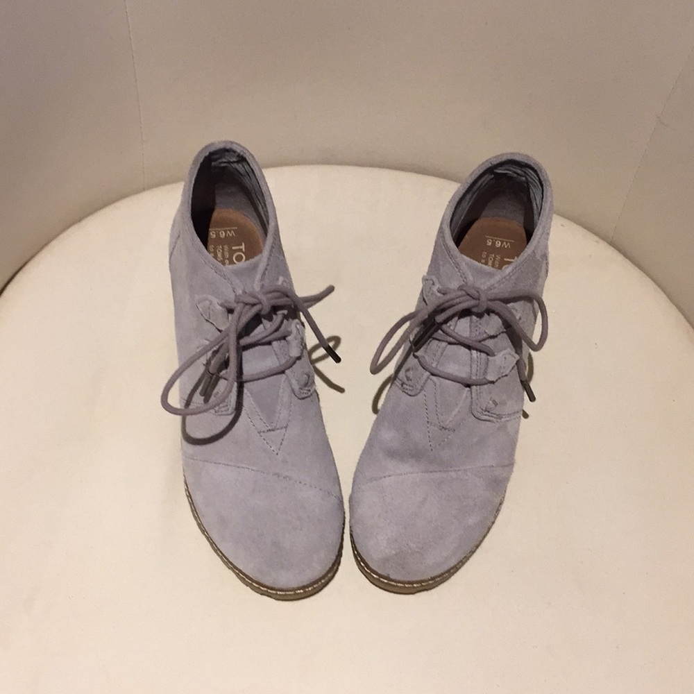 Toms rubber sole booties
